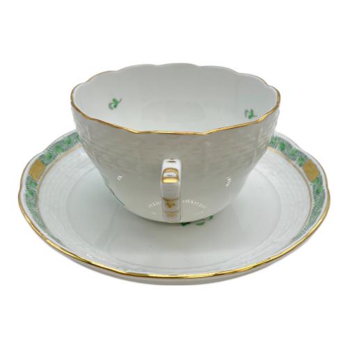 Herend (ヘレンド) カップ&ソーサー アポニーグリーン