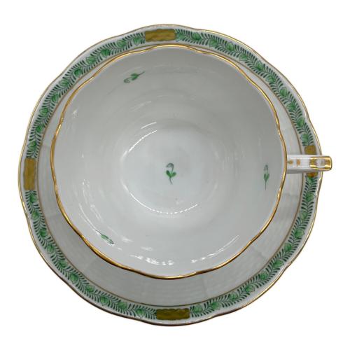 Herend (ヘレンド) カップ&ソーサー アポニーグリーン