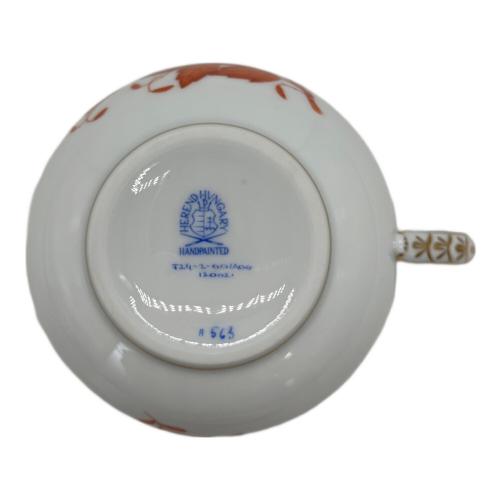 Herend (ヘレンド) ティカップ&ソーサー アポニーオレンジ