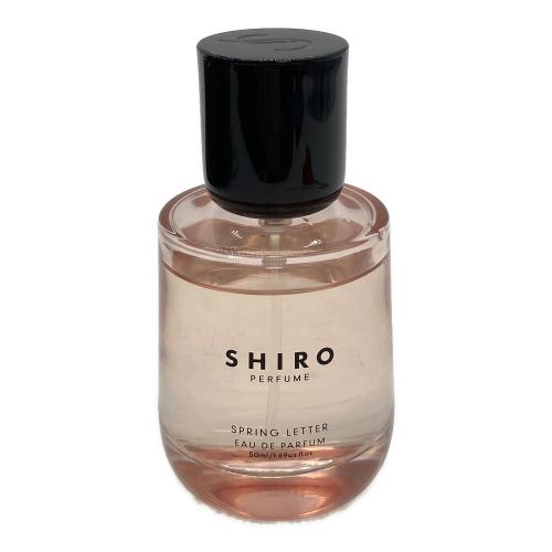 SHIRO (シロ) フレグランス 50ml 残量80%-99% SPRING LETTER