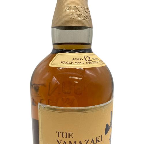 SUNTORY　サントリー 山崎 ジャパニーズウィスキー 12年 700ml