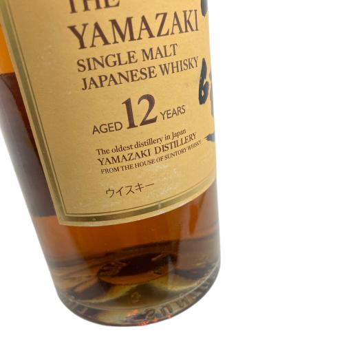 SUNTORY　サントリー 山崎 ジャパニーズウィスキー 12年 700ml