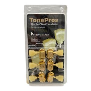 TonePros ギターペグ kluson ゴールド