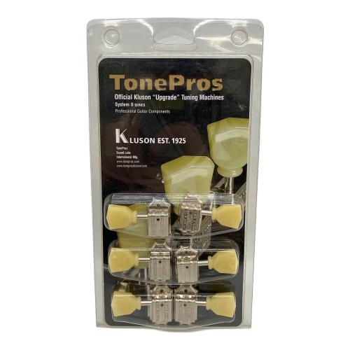 TonePros ギターペグ kluson シルバー