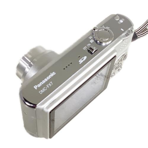 Panasonic DMC-FX7 シルバー コンパクトデジタルカメラ Panasonic (パナソニック) コンパクトデジタルカメラ DMC-FX7
