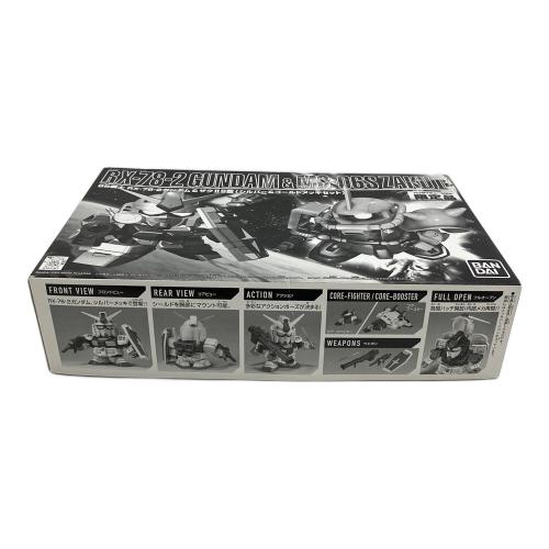 BANDAI (バンダイ) BB戦士 RX-78-2ガンダム＆ザクIIS型(シルバー＆ゴールドメッキセット) バンダイミュージアム限定 ガンプラ