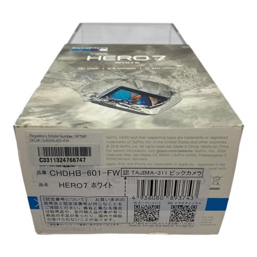 GoPro (ゴープロ) アクションカメラ HERO 7 CHDHB-601-FW