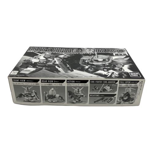 BANDAI (バンダイ) BB戦士 RX-78-2ガンダム＆ザクIIS型(シルバー＆ゴールドメッキセット) バンダイミュージアム限定 ガンプラ .