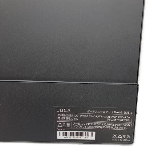 LUCA (ルカ) ポータブルモニター ILD-A1616MS-B 15インチ