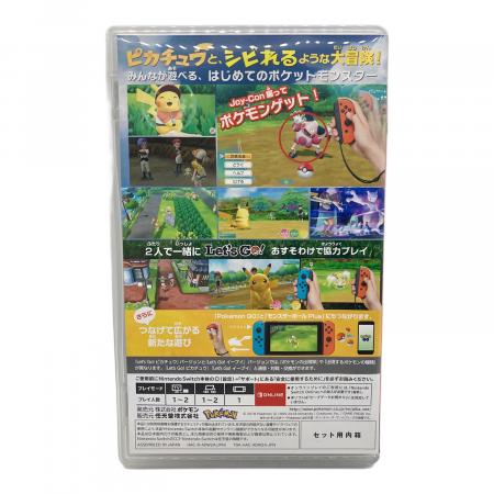 ポケットモンスター lets go ピカチュウ Nintendo Switch用ソフト CERO