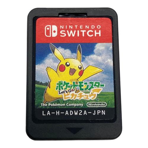 ポケットモンスター lets go ピカチュウ Nintendo Switch用ソフト CERO A (全年齢対象)