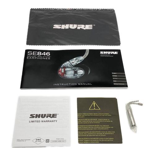 SHURE (シュア) イヤホン SE846
