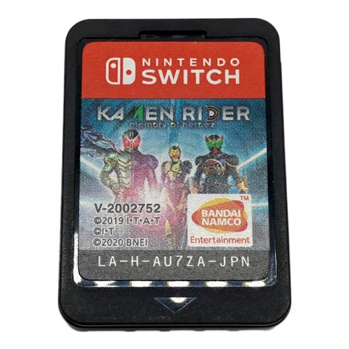 バンダイナムコ KAMEN RIDER memory of heroez（仮面ライダー メモリー オブ ヒーローズ）/Switch/HACPAU7ZA/B 12才以上対象 Nintendo Switch用ソフト