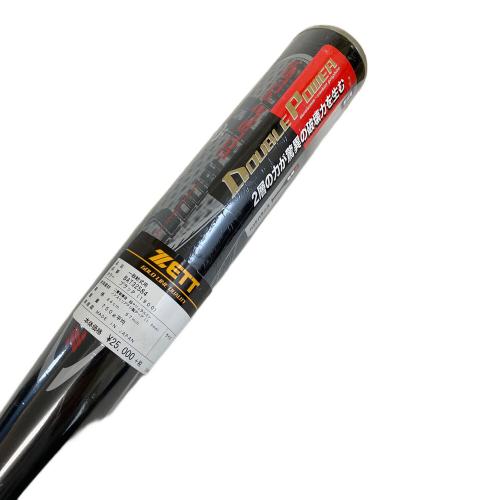 ZETT (ゼット) 軟式バット BAT32584 軟式アルミ ブラック