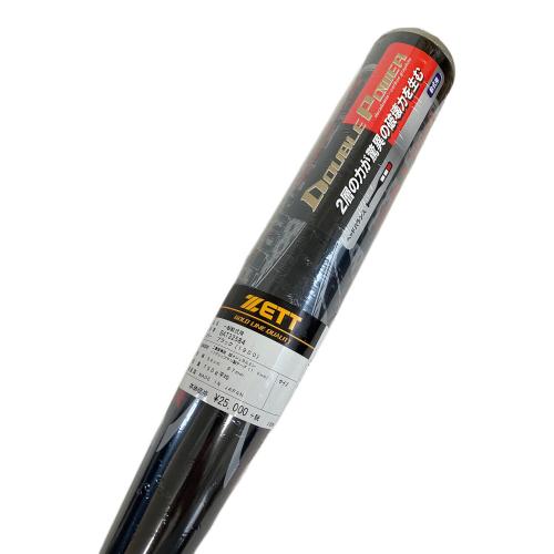 ZETT (ゼット) 軟式バット BAT32584 軟式アルミ. ブラック