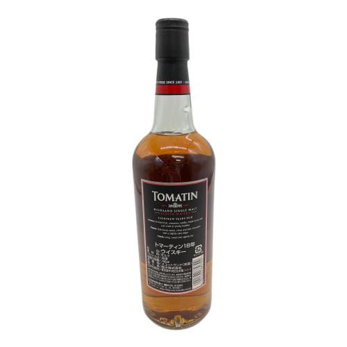 TOMATIN トマーティン スコッチウィスキー 18年 750ml