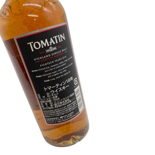 TOMATIN トマーティン スコッチウィスキー 18年 750ml