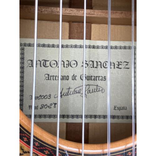 Antonio Sanchez (アントニオ・サンチェス) エレガットギター 3028 2003年製