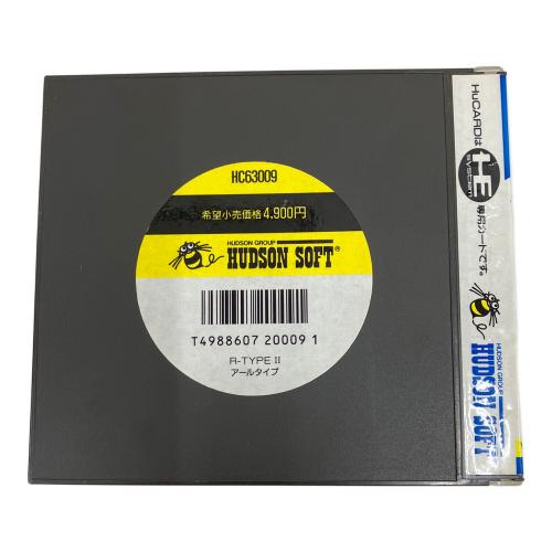 HuCARD R-TYPE Ⅱ PCエンジン用ソフト