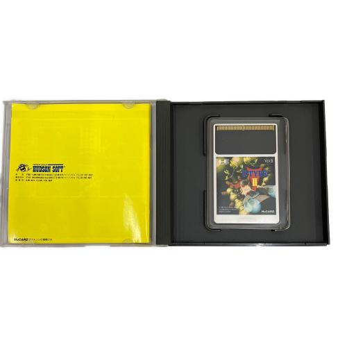 HuCARD R-TYPE Ⅱ PCエンジン用ソフト