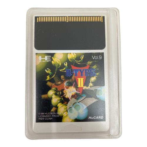 HuCARD R-TYPE Ⅱ PCエンジン用ソフト