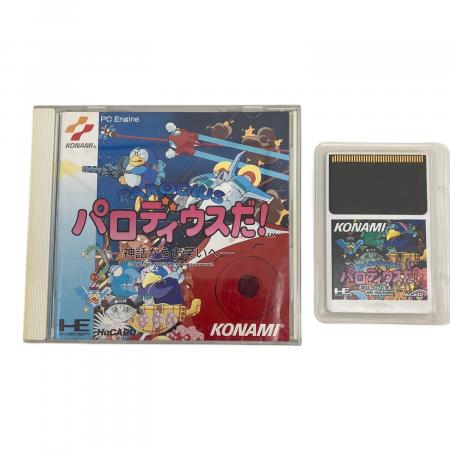 HuCARD (ヒューカード) パロ ディウスだ！神話からお笑いへ PCエンジン