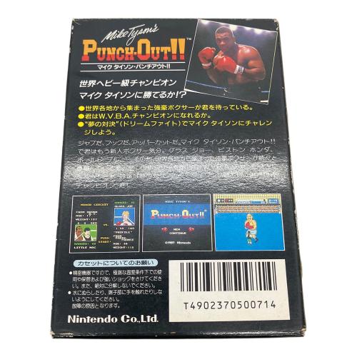 Nintendo (ニンテンドー) マイクタイソン・パンチアウト！ ファミコン用ソフト -