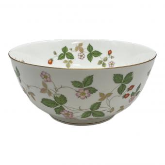 Wedgwood (ウェッジウッド) サラダボウル 25cm 黒壺刻印有 ワイルドストロベリー