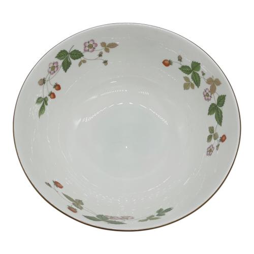 Wedgwood (ウェッジウッド) サラダボウル 25cm 黒壺刻印有 ワイルドストロベリー