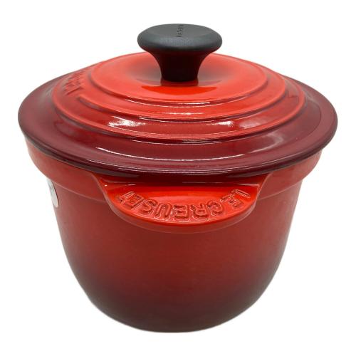 LE CREUSET (ルクルーゼ) ココットエブリィ 18cm オレンジ