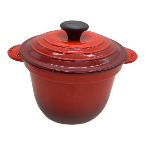 LE CREUSET (ルクルーゼ) ココットエブリィ 18cm オレンジ