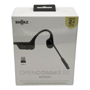 SHOKZ (ショックス) ワイヤレスイヤホン SKZ-EP-000040 OpenComm 2 UC 2025 Upgrade