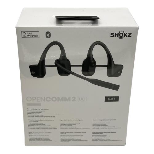 SHOKZ (ショックス) ワイヤレスイヤホン SKZ-EP-000040 OpenComm 2 UC 2025 Upgrade
