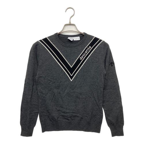 DESCENTE GOLF (デサントゴルフ) ゴルフウェア(トップス) DGWWJL06 レディース SIZE M グレー