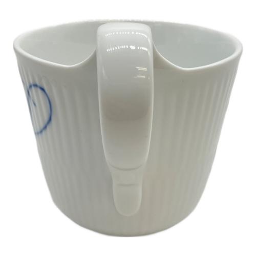 ROYAL COPENHAGEN (ロイヤル・コペンハーゲン) アルファベットマグカップ ブルーフルーテッド・プレイン