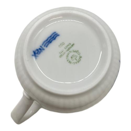 ROYAL COPENHAGEN (ロイヤル・コペンハーゲン) アルファベットマグカップ ブルーフルーテッド・プレイン