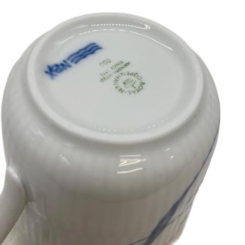 ROYAL COPENHAGEN (ロイヤル・コペンハーゲン) アルファベットマグカップ ブルーフルーテッド・プレイン