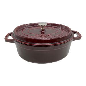 Staub (ストウブ) ピコ・ココット・オーバル SIZE 27cm レッド