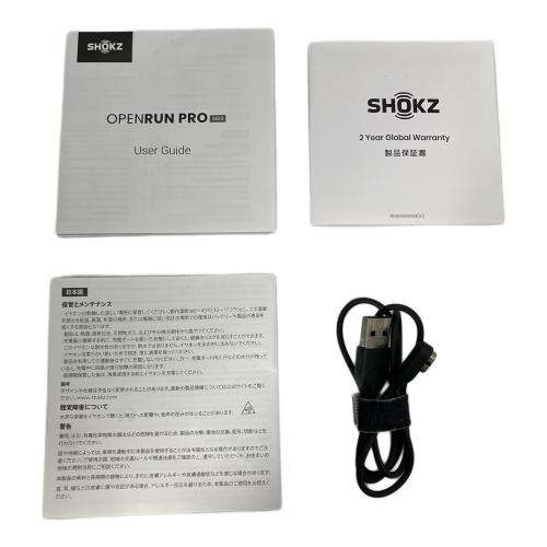 SHOKZ (ショックス) 骨伝導イヤホン S810