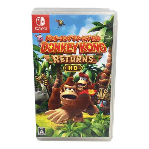 Nintendo (ニンテンドー) ドンキーコングリターンズHD Nintendo Switch用ソフト CERO A (全年齢対象)