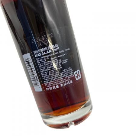 KAVALAN カバラン SOLIST PORT CASK ウィスキー 700ml｜トレファクONLINE