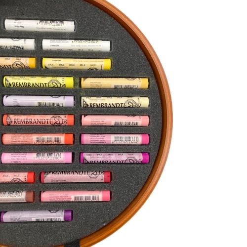 talens パステル 50色 木箱入 欠けあり品有 REMBRANDT