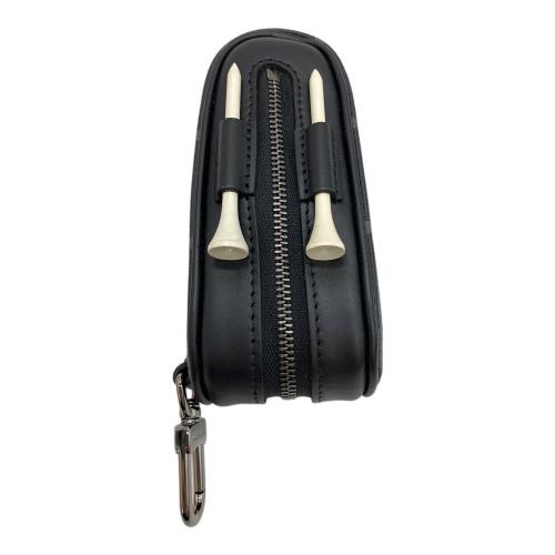 LOUIS VUITTON (ルイ ヴィトン) ゴルフボールポーチ GI0344 NFC反応有 ブラック