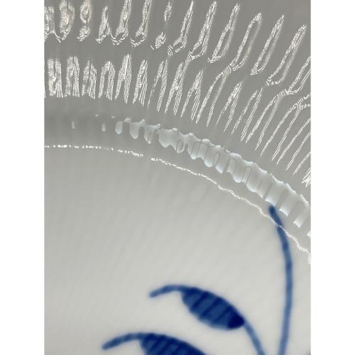 ROYAL COPENHAGEN (ロイヤル・コペンハーゲン) プレート 22cm 表面キズ有 ブルーフルーテッド・メガ