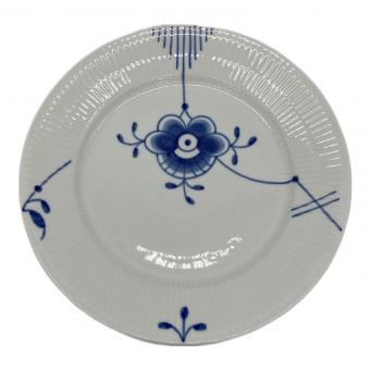 ROYAL COPENHAGEN (ロイヤル・コペンハーゲン) プレート 22cm 表面キズ有 ブルーフルーテッド・メガ