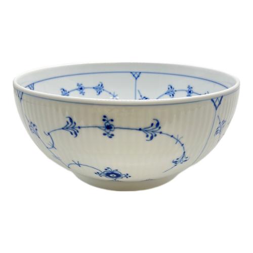 ROYAL COPENHAGEN (ロイヤル・コペンハーゲン) ボウル 18cm ブルーフルーテッド・プレイン