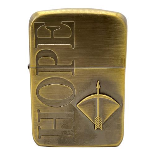 ZIPPO（ジッポ）ZIPPO HOPE 2007年製 HP刻印 ゴールド