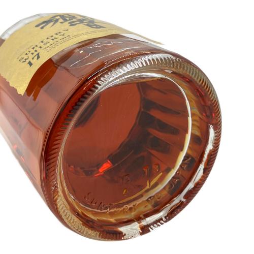 SUNTORY サントリー 響 ジャパニーズウィスキー 17年 ※ラベル剥がれ有 750ml
