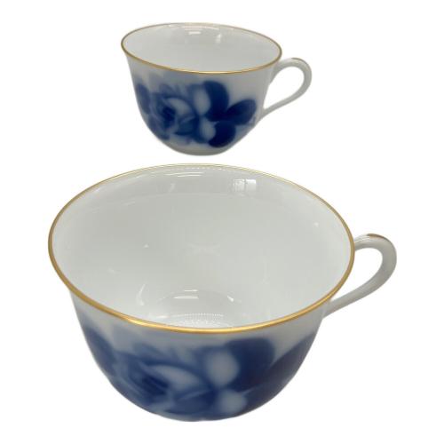 大倉陶園 (オオクラトウエン) カップ&ソーサー ブルーローズ(8211)