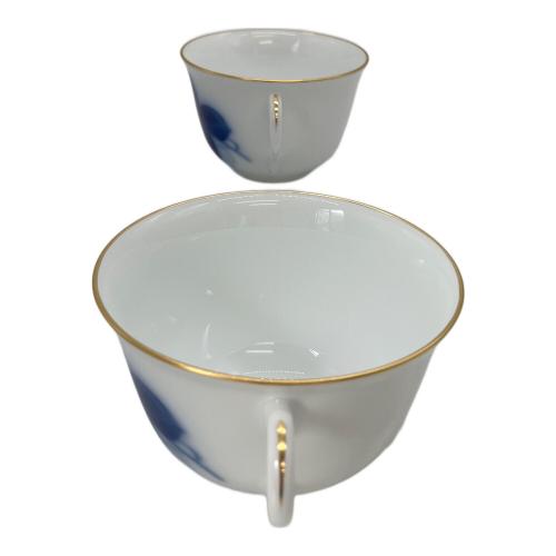 大倉陶園 (オオクラトウエン) カップ&ソーサー ブルーローズ(8211)